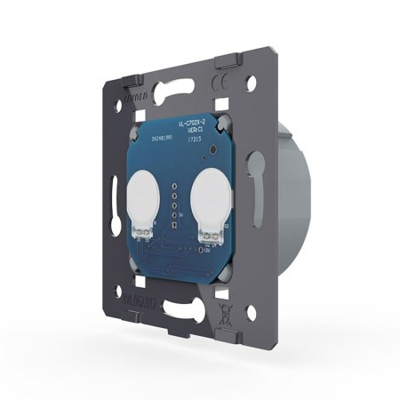 Сенсорный выключатель 2 клавиши (механизм) Livolo