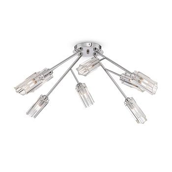 Потолочный светильник 8*E14 40Вт Хром IP20 Alma FR5097CL-08CH Freya