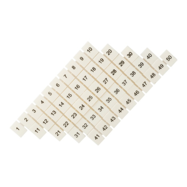 Маркеры для JXB-ST 2,5 с нумерацией 1-50 (100 шт) PROxima EKF