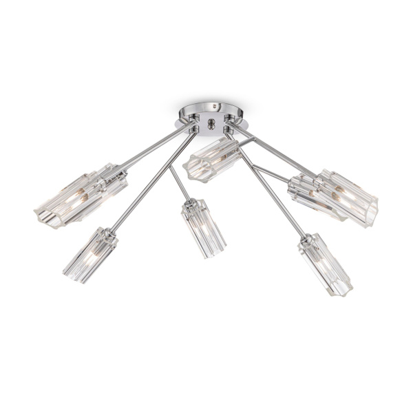 Потолочный светильник 8*E14 40Вт Хром IP20 Alma FR5097CL-08CH Freya