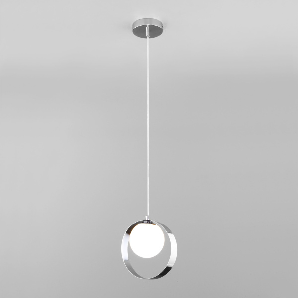 Подвесной светильник с плафоном 1*G9 7Вт хром IP20 (50205/1 хром) Eurosvet