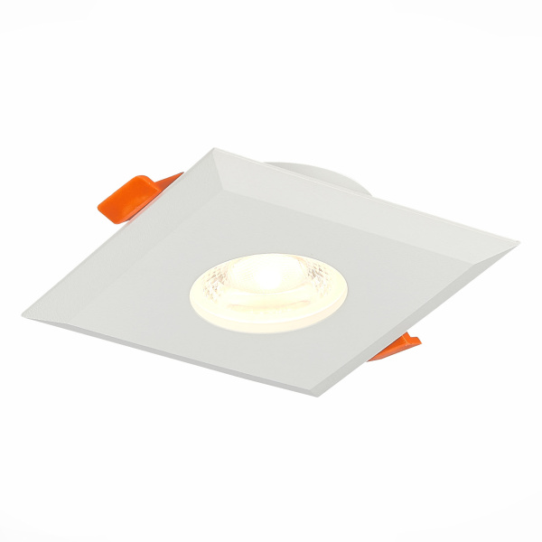 Светильник встраиваемый Белый GU10 1*50Вт L94xW94xH25 220В Без ламп ST204.508.01 ST LUCE