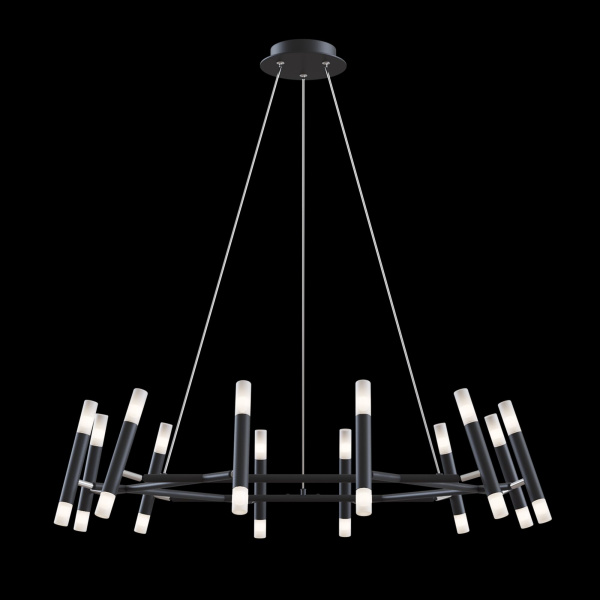 Подвесной светильник 24*G9 25Вт Черный IP20 Vigo MOD031PL-24B Technical