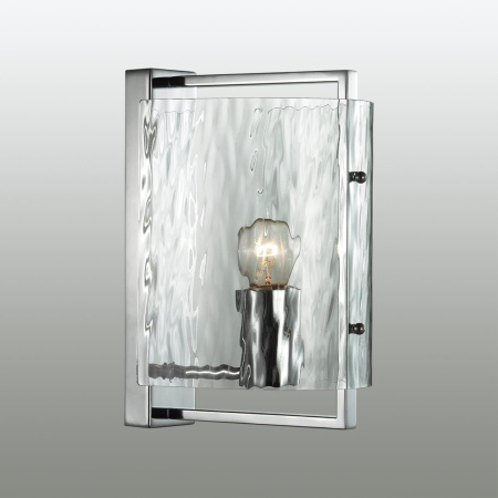 Бра E27 1*60W ELEGANTE хром/прозрачный/стекло ODEON LIGHT