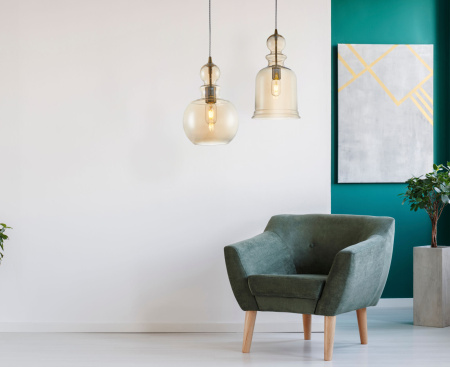 Подвесной светильник 1*E27 60Вт Бронза IP22 Tone P002PL-01BZ Maytoni