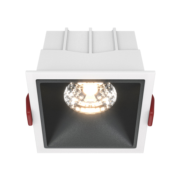 Встраиваемый светильник LED 15Вт Бело-черный IP20 Downlight DL043-01-15W3K-D-SQ-WB Technical Maytoni