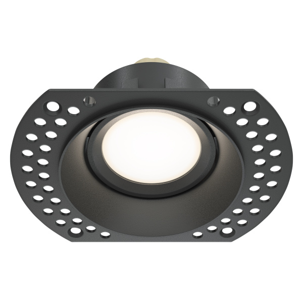 Встраиваемый светильник 1*GU10 50Вт Черный IP20 Downlight DL042-01-RD-B Technical Maytoni