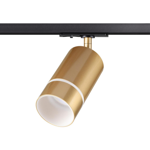Св-к трековый однофазный IP20 GU10 9W 235V ELINA золото NOVOTECH