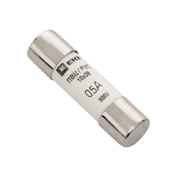 Плавкая вставка цилиндрическая ПВЦ (10х38) 0,5А PROxima EKF