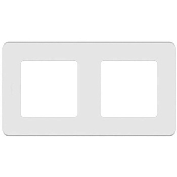 INSPIRIA Рамка горизонт/вертик 2 мест . белый IP20 Legrand