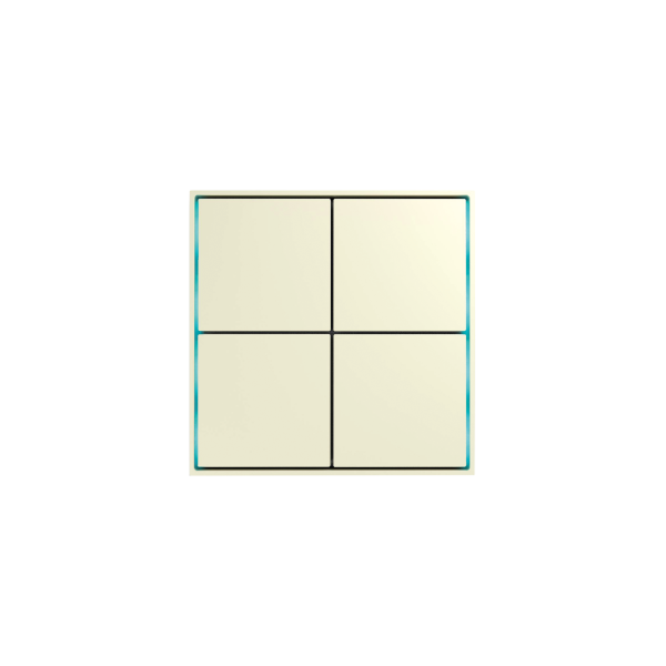 Donel Сенсорный кнопочный модуль KNX, 4/8 группы, полярный белый. Серия устройств: DKNX