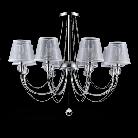 Люстра 8*E14 40Вт Хром IP20 Beverly FR5661-PL-08-CH Freya