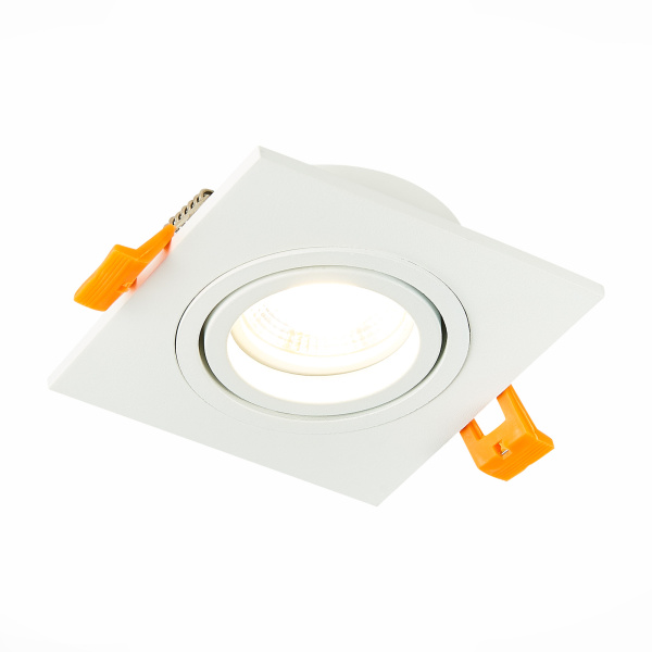 Светильник встраиваемый Белый GU10 1*50Вт IP20 L92xW92xH27 220В Без ламп ST251.508.01 ST LUCE