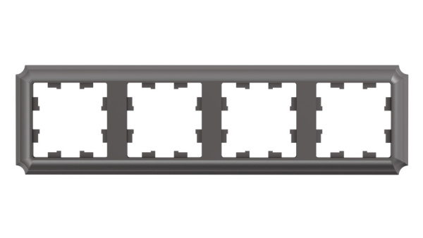 ATLASDESIGN ANTIQUE 4-постовая РАМКА, универсальная, МОККО Schneider Electric