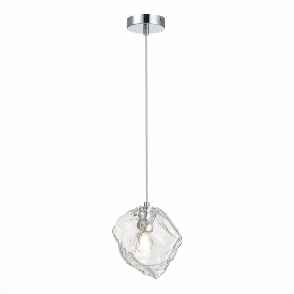 Светильник подвесной Хром/Прозрачный E14 1*40Вт SL1175.103.01 ST LUCE
