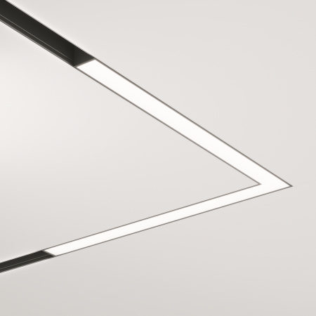 Трековый светильник LED 24Вт Черный IP20 Magnetic track system Exility TR042-2-24W3K Technical Maytoni