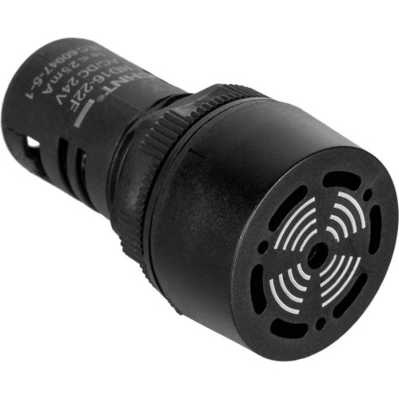 Сигнализатор звуковой ND16-22L Φ22 мм черный АС110В (R) CHINT