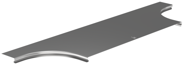 ESCA Крышка отвода Т-образного плавного тип Г01 600мм IEK