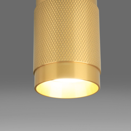 Накладной акцентный светильник 1*GU10 золотой IP20 (a047741) Elektrostandard