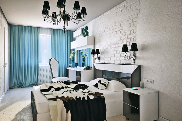 Люстра 8*E14 40Вт Черный и Хром IP20 Intreccio ARM010-08-R Maytoni