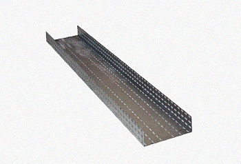 Лоток перфорированный ЛМ 300х65х3000 УТ1,5, горячее цинкование S1,5