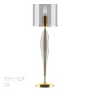 Высокая Лампа E27 1*60W TOWER дымчатый/золото/стекло ODEON LIGHT
