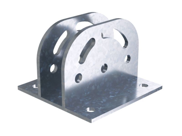 Крепление шарнирное для соединения профилей BPM-41, INOX 304 DKC