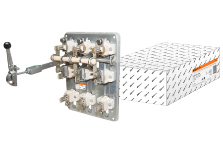 Рубильник РПС-2/1Л У3 TDM (250А, левый привод, без плавких вставок)