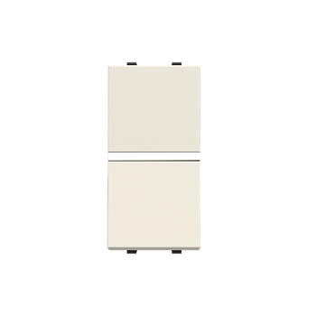 Zenit Механизм выключателя СУ 1-кл. 1мод.с клавишей 16А альпийский белый IP20 N2101 BL ABB