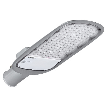 29-03 Светильник светодиодный, уличный, консольный 80Вт, 230/50Гц, 8800лм, 5000К, IP65, КСС "Ш", 495*215*80мм, Ф60мм, серый APEYRON