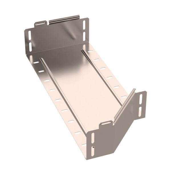 Переходник левый Стандарт INOX (AISI 409) 500х400х100 Промрукав