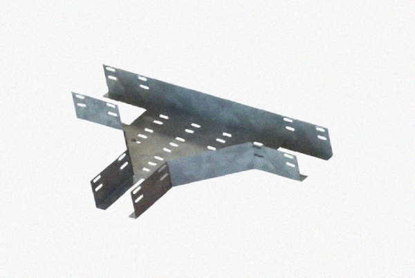 Лоток тройниковый перфорированный ОТ 150х100 У3, окрашенный, S1,0