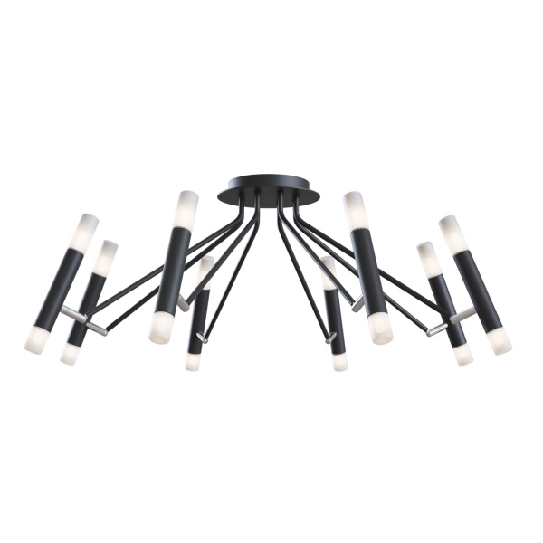 Потолочный светильник 16*G9 25Вт Черный IP20 Vigo MOD620CL-16B Technical