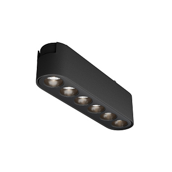 Трековый светильник LED 6Вт Черный IP20 Magnetic track system Radity TR082-1-6W4K-M-B Technical Maytoni