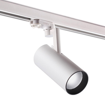 Трехфазный трековый св/д св-к IP20 LED 30W 220-240V HELIX белый NOVOTECH