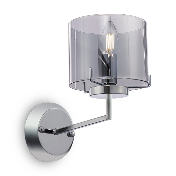 Настенный светильник (бра) 1*E14 40Вт Хром IP20 Karen FR5096WL-01CH Freya