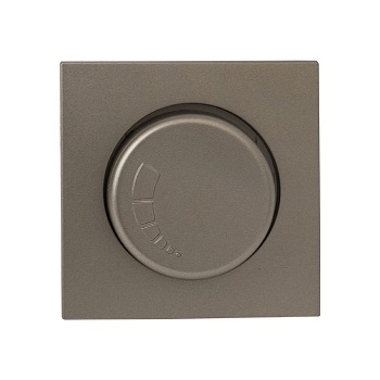 Валенсия Лицевая панель светорегулятора 600W 220В кашемир EKF