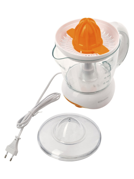 Соковыжималка электрическая для цитрусовых "Фреш 1", 40 Вт, 1 л, оранжевая, TDM
