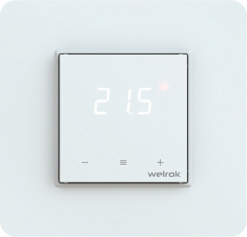 Терморегулятор Welrok lis, для теплого и водяного пола, 3 кВт