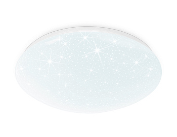 Потолочный светодиодный светильник FZ1076 WH белый 16W 6400K D260*85 (Без ПДУ) Ambrella Light