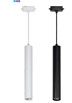 Светильник св/д трековый подвесной 12W 1000Лм 4000K белый Uniel