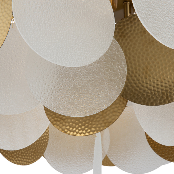 Люстра 8*E14 60Вт Латунь IP20 Porto FR5104PL-08BS2 Freya