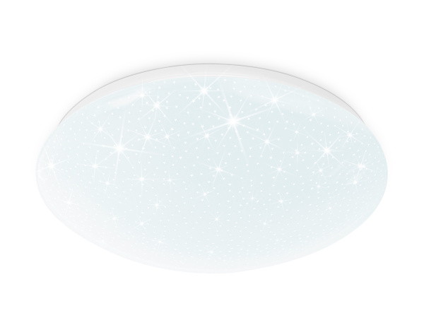 Потолочный светодиодный светильник FZ1076 WH белый 16W 6400K D260*85 (Без ПДУ) Ambrella Light