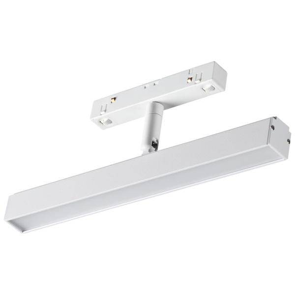Трековый св-к для низков.шинопровода IP20 LED 4000K 12W 48V FLUM белый J NOVOTECH