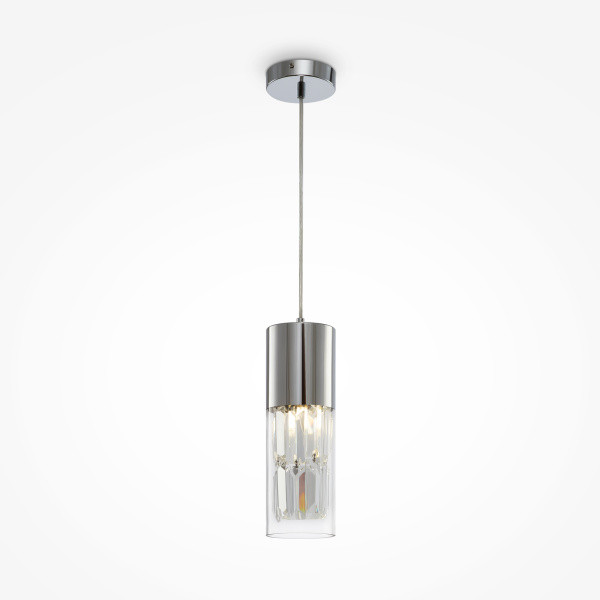Подвесной светильник 1*E14 20Вт Хром IP20 Wonderland MOD313PL-01CH Maytoni
