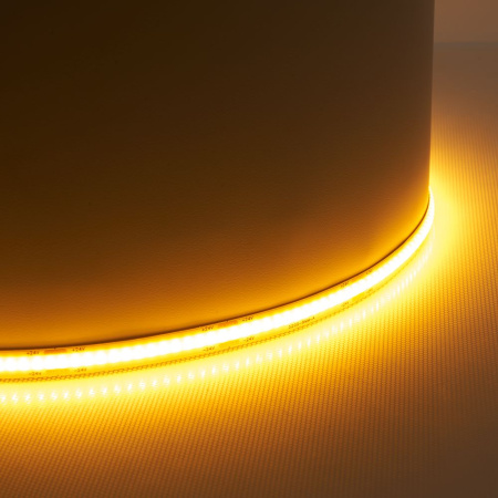 Лента светодиодная 320SMD(2110) 8Вт/м 24V 5000х8х1,8мм IP20, желтый, LS530 FERON