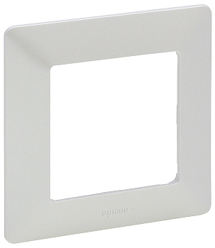 Valena LIFE Рамка горизонтальная 1-м . жемчуг IP20 Legrand
