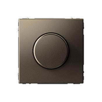 ARTGALLERY СВЕТОРЕГУЛЯТОР (диммер) повор-нажим, LED, RC, 400Вт, механизм, МОККО Systeme Electric