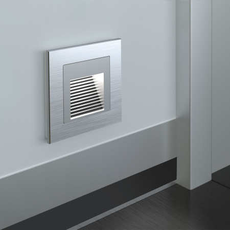 Встраиваемая LED подсветка (серебряный) B СУ IP20 Werkel