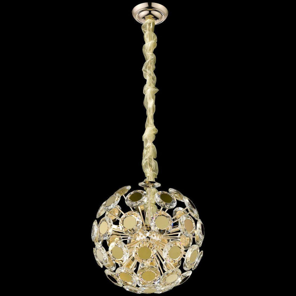 Светильник подвесной Белое золото/Прозрачный G9 12*40Вт WE109.12.303 WERTMARK